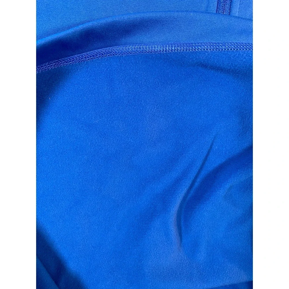 The North Face Fleece 1/4 Zip Pullover Men's M Blue Long Sleeve Top